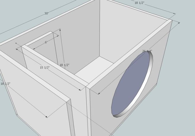 Free under seat subwoofer box design plans